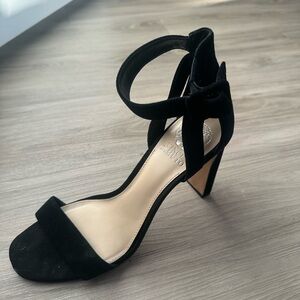 Vince Camuto Black Suede Shoes